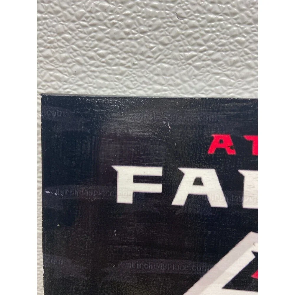 NFL Atlanta Falcons Framed Logo Sign Painting Wall Decor